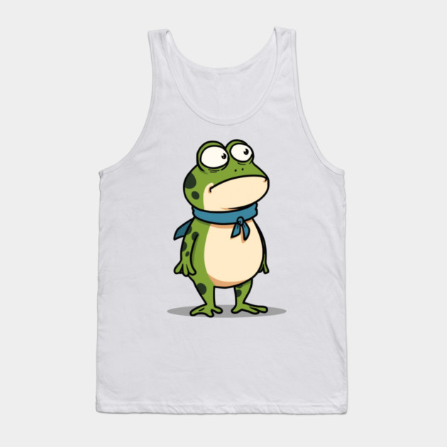 Resist-Frog Tank Top by Creatifly Graphic Tees