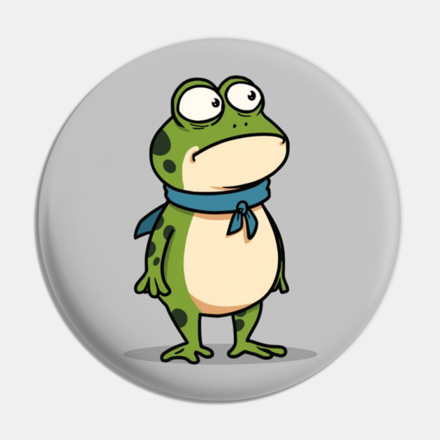 Resist-Frog Pin by Creatifly Graphic Tees