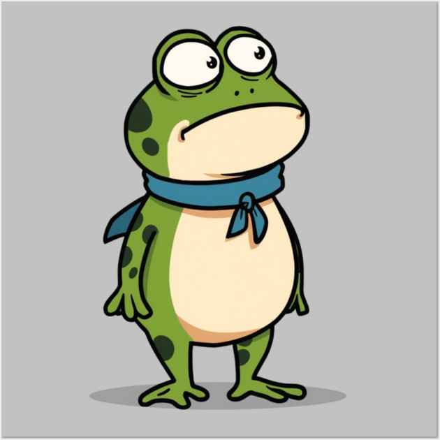 Resist-Frog Wall Art by Creatifly Graphic Tees