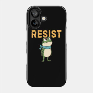 Resist-Frog Phone Case