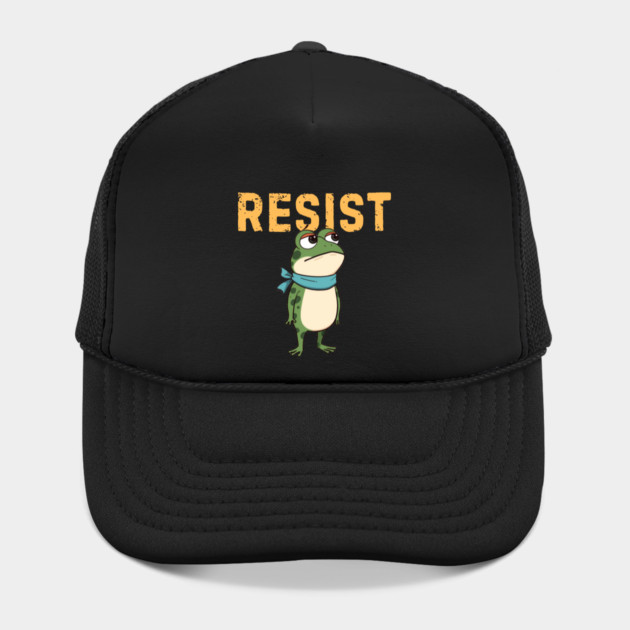 Resist-Frog by Creatifly Graphic Tees