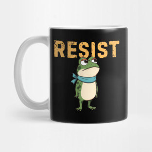 Resist-Frog Mug