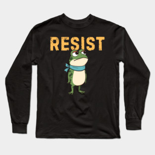 Resist-Frog Long Sleeve T-Shirt