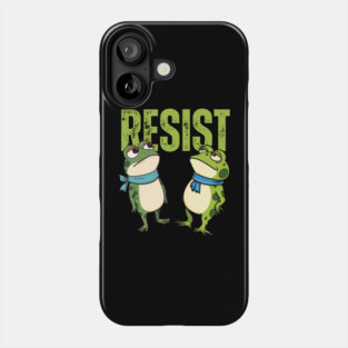 Resist-Frog Phone Case