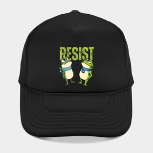 Resist-Frog Hat