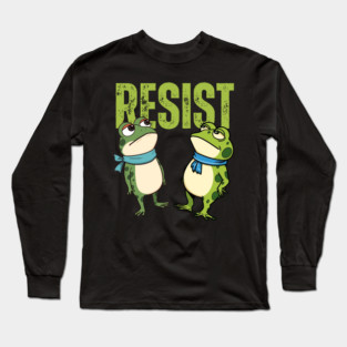 Resist-Frog Long Sleeve T-Shirt