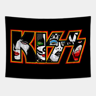 KISS BAND Tapestry