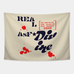 Real AsF - Thought Graphic Tapestry