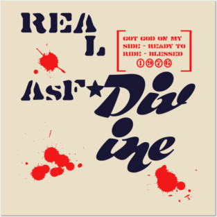 Real AsF - Thought Graphic Posters and Art