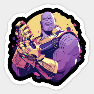 thanos Sticker