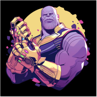 thanos Posters and Art