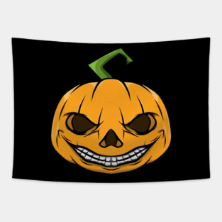 Smiling Pumpkin Tapestry