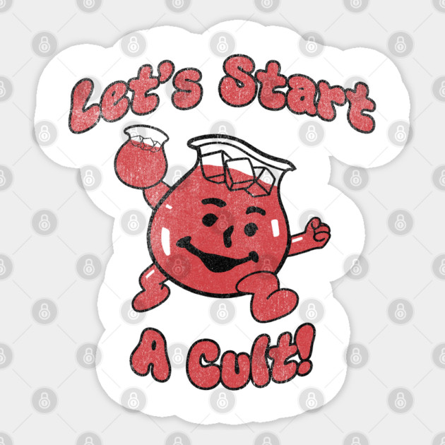 Let's start a cult? Oh yeah! Sticker by Shit Post Hero