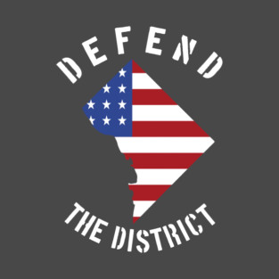 DEFEND- The District-map T-Shirt