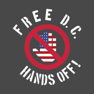 FREE D.C. - hands off T-Shirt