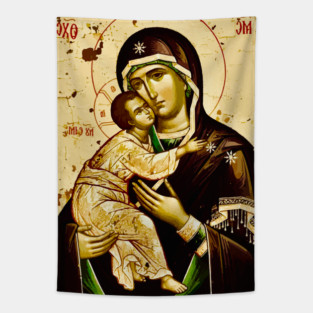 Virgin Mary and Christ Child of Vladimir Tapestry