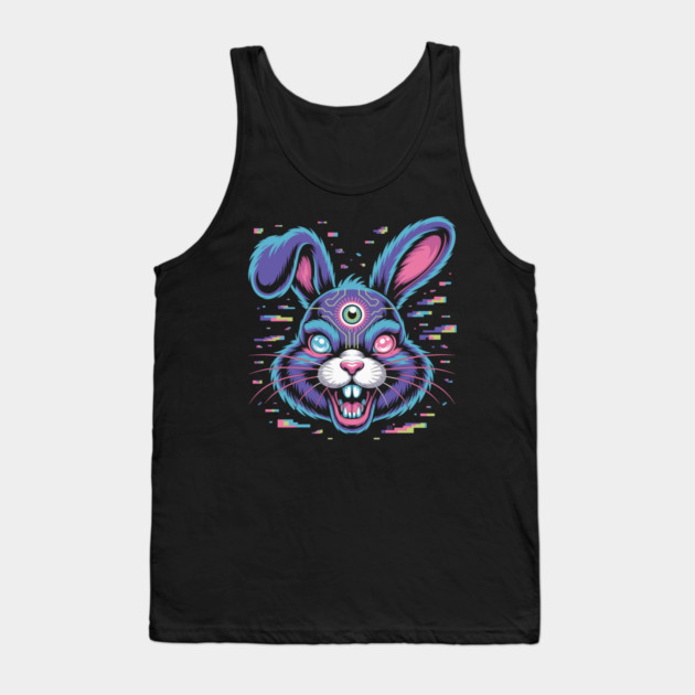 Crashloop Cottontail Tank Top by Cosmo Gazoo