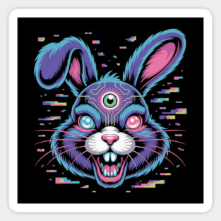 Crashloop Cottontail Sticker