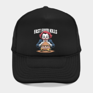 Fast Food Kills – Killer Clown Burger Hat