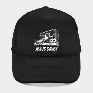 Jesus Saves Soccer Goalie Goalkeeper Christian Soccer Player Hat