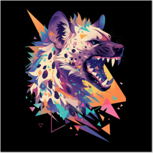 hyena Posters and Art
