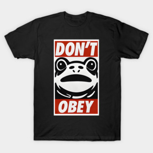 Don’t Obey Portland Frog T-Shirt