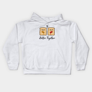 Peanut Butter And Jelly Kids Hoodie