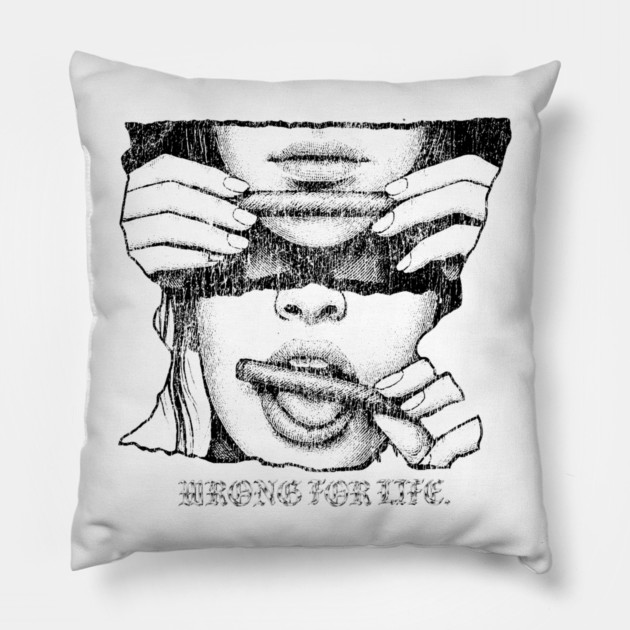 Rolling Ritual Pillow by Wrongteeshirt