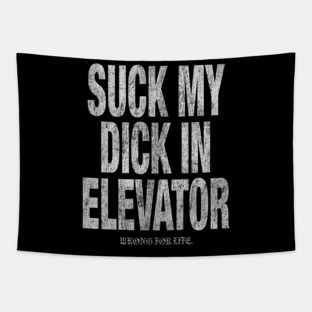  Elevator Tapestry by Wrongteeshirt
