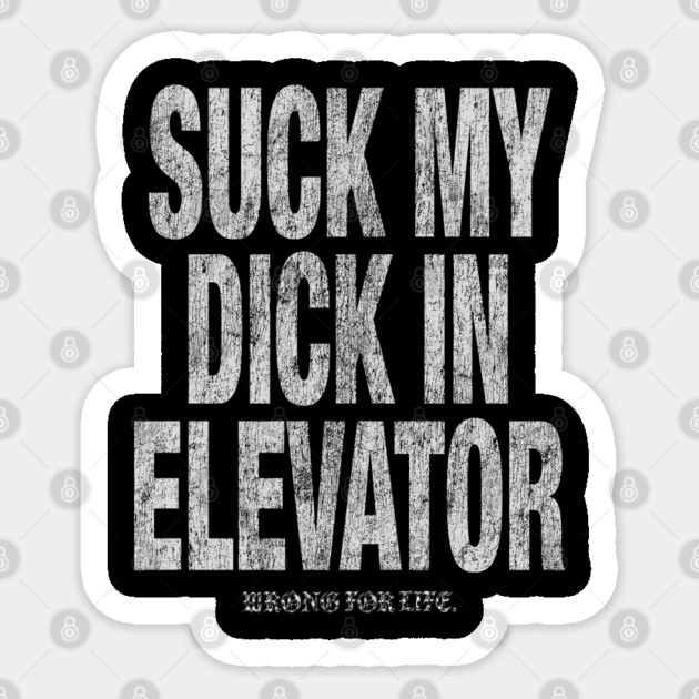  Elevator Sticker by Wrong