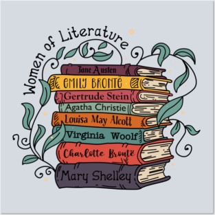 Women of Literature Posters and Art