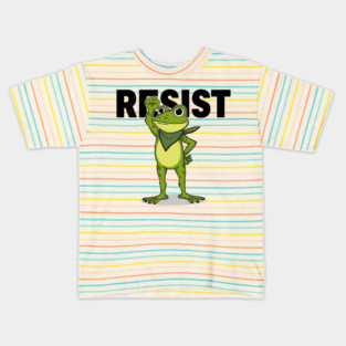Resist-Frog Kids T-Shirt