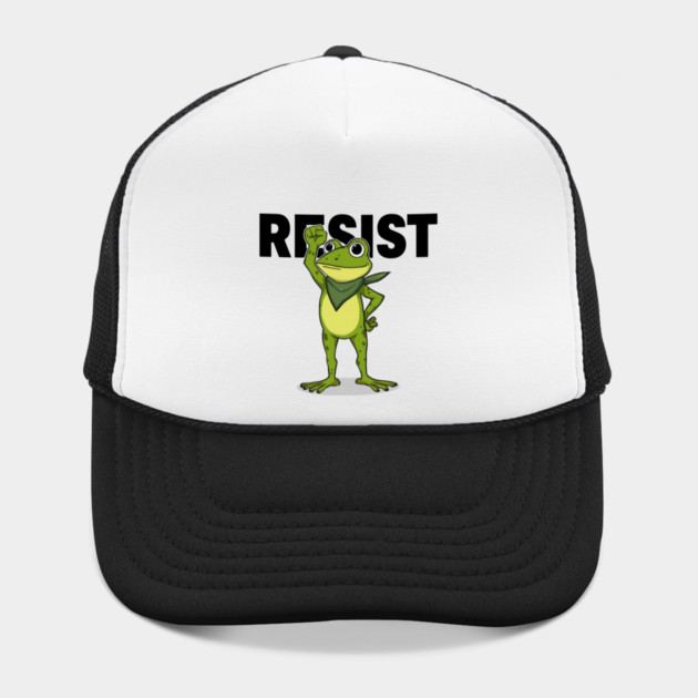 Resist-Frog by Creatifly Graphic Tees