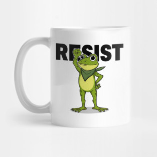 Resist-Frog Mug
