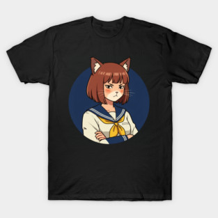 Pouty Feline Academy T-Shirt