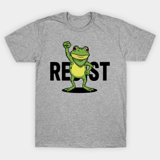 Resist-Frog T-Shirt by Creatifly Graphic Tees
