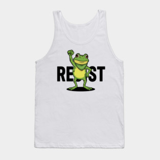 Resist-Frog Tank Top