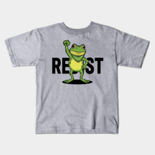 Resist-Frog Kids T-Shirt