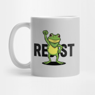 Resist-Frog Mug