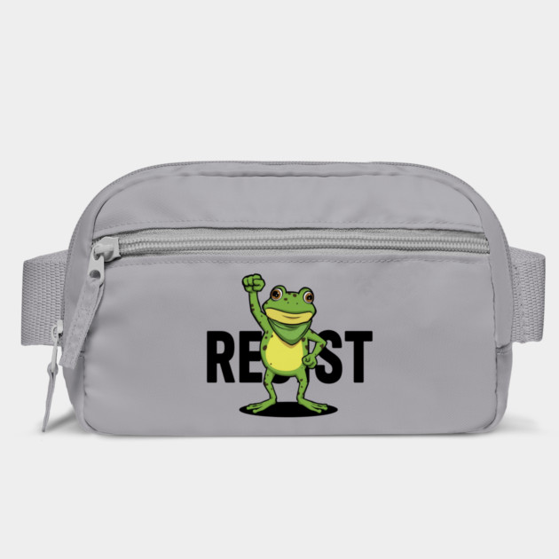 Resist-Frog by Creatifly Graphic Tees