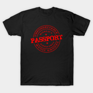 Passport NOV26 Germany 1971 Music D5132 T-Shirt