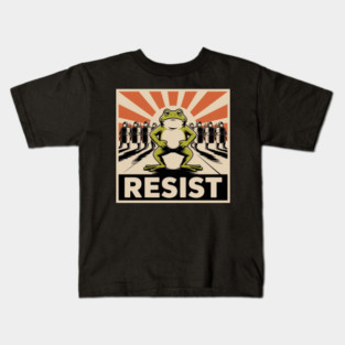 Resist-Frog Kids T-Shirt