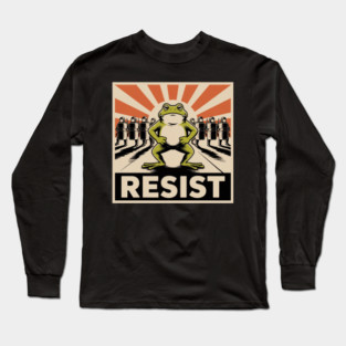 Resist-Frog Long Sleeve T-Shirt