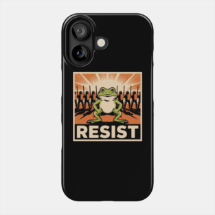 Resist-Frog Phone Case