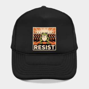 Resist-Frog Hat