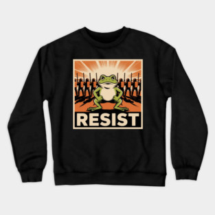 Resist-Frog Crewneck Sweatshirt