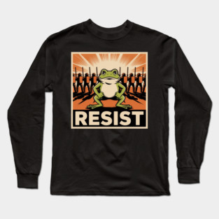 Resist-Frog Long Sleeve T-Shirt