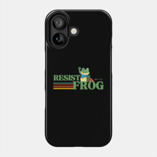 Resist-Frog Phone Case