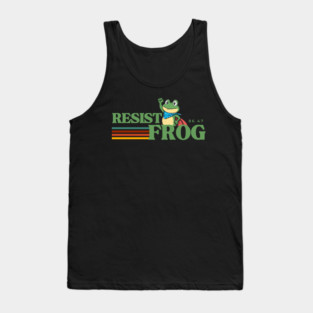 Resist-Frog Tank Top