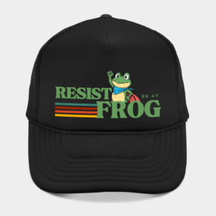 Resist-Frog Hat